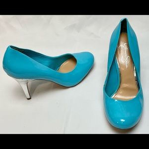 Jessica Simpson Oscar Pumps Turquoise Size 8.5